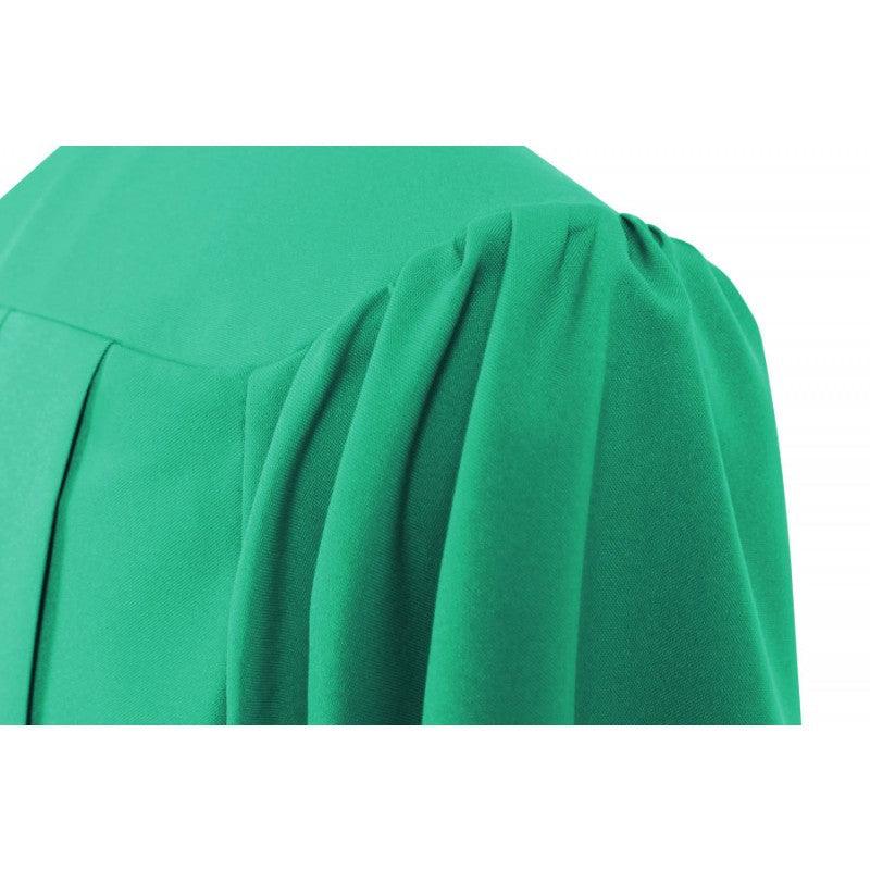 Matte Emerald Green Junior High/Middle School Cap & Gown - Graduation Seller