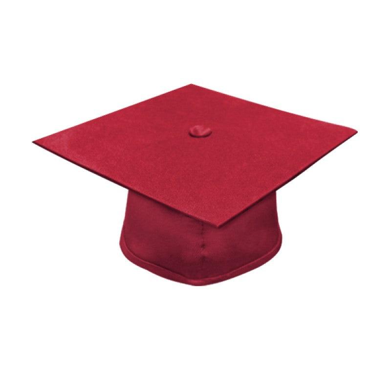 Matte Red Elementary Cap & Gown - Caldwood Elementary - Graduation Seller