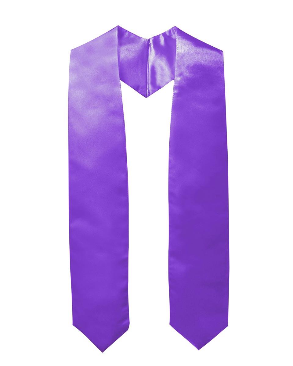 Plain Graduation Stole - 16 Colors Available - Graduation Seller