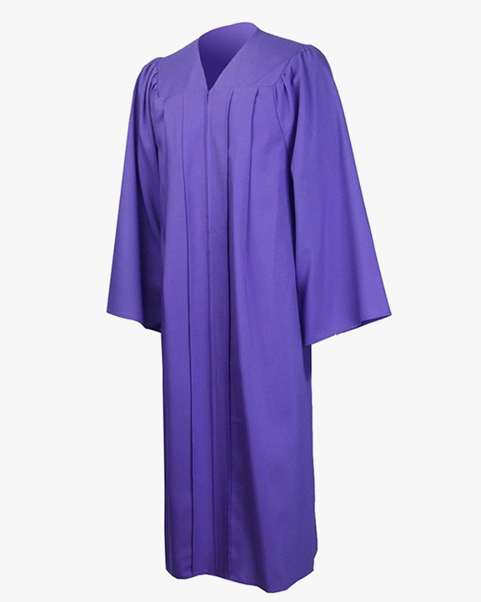 High School Premium Matte Graduation Gown Only - 12 Colors Available - Graduation Seller