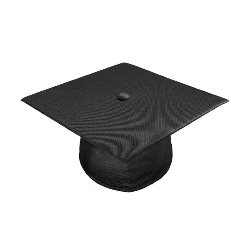Shiny Black Junior High/Middle School Cap & Gown - Graduation Seller