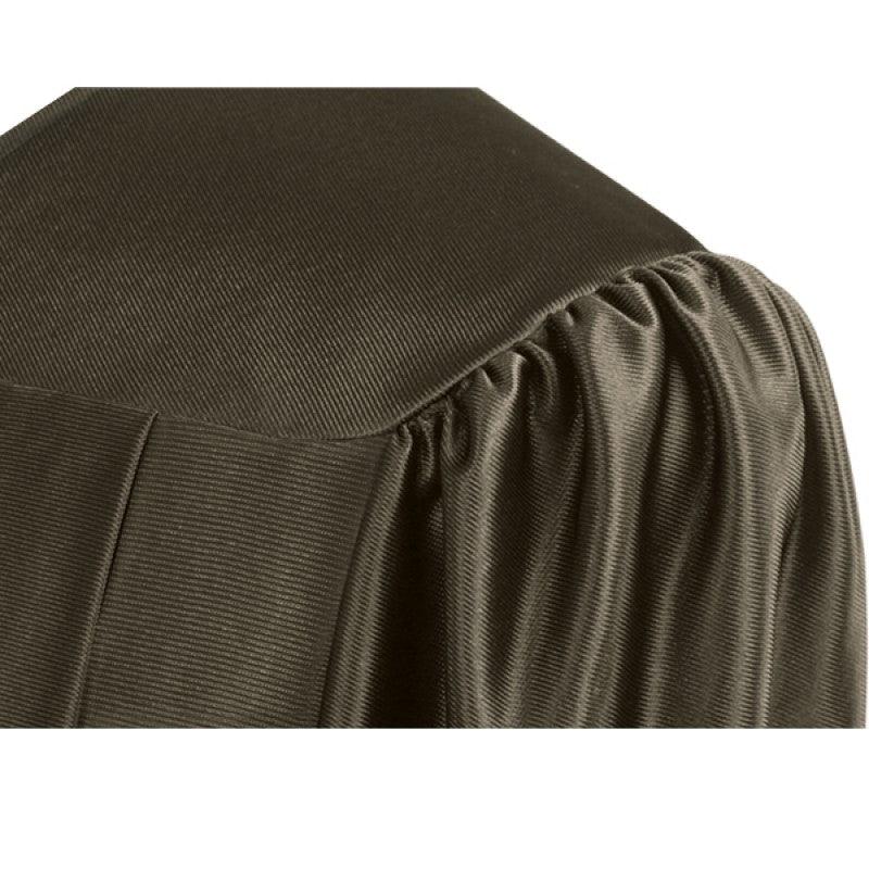 Shiny Brown Bachelors Cap & Gown - Graduation Seller