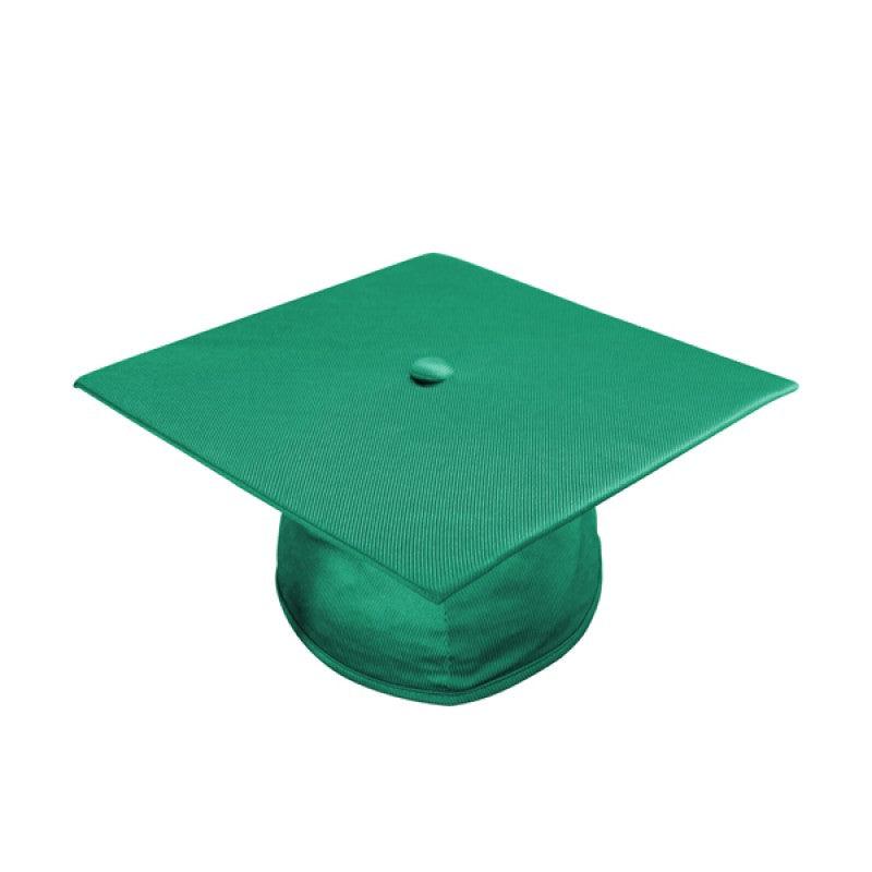 Shiny Emerald Green Bachelors Cap & Gown - Graduation Seller