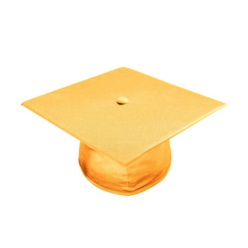 Shiny Antique Gold Junior High/Middle School Cap & Gown - Graduation Seller