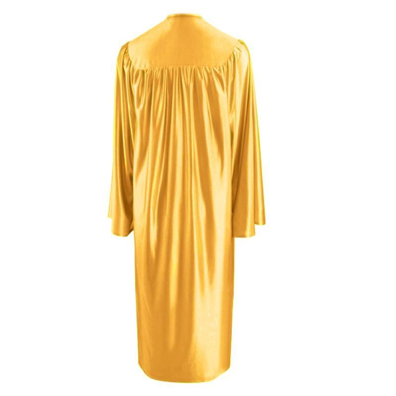 Shiny Antique Gold Elementary Gown - Graduation Seller