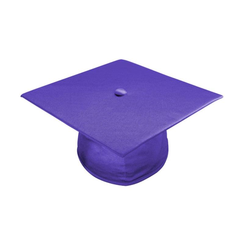 Shiny Purple Bachelors Cap & Gown - Graduation Seller