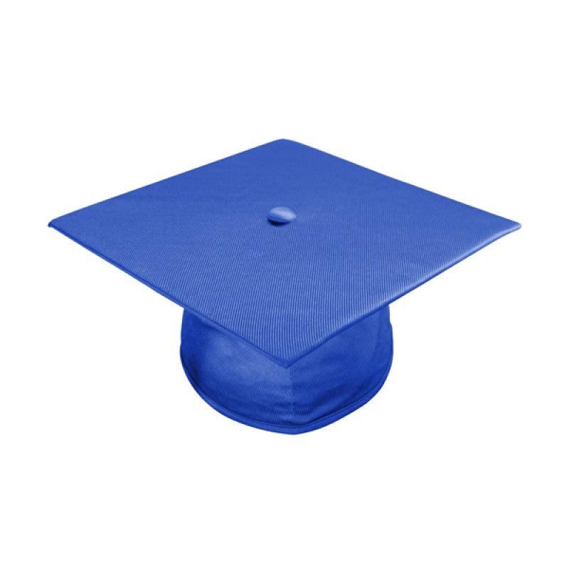 Shiny Royal Blue Bachelors Academic Cap & Gown - Graduation Seller