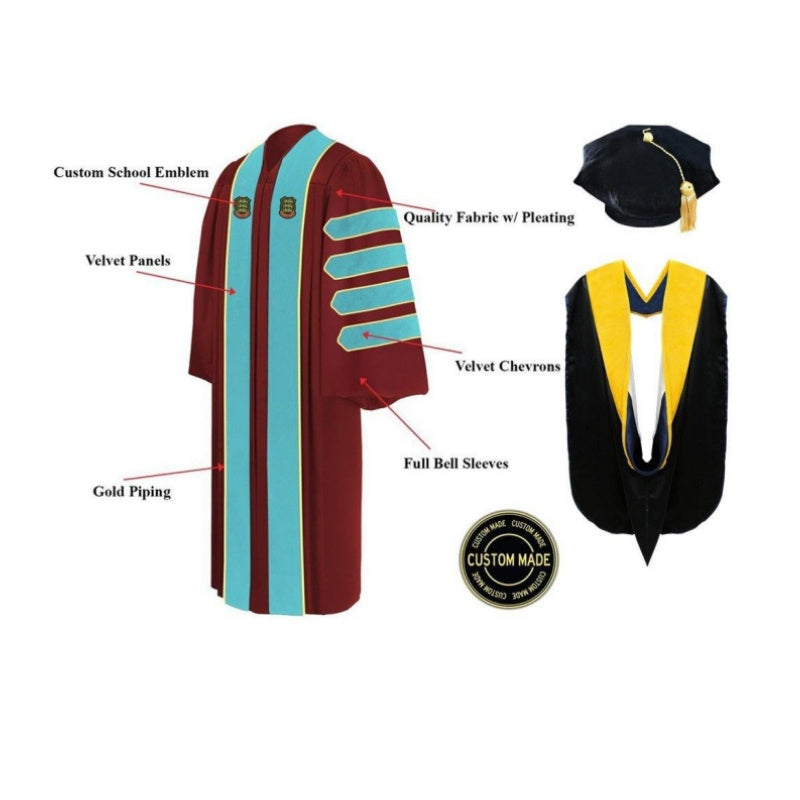 Doctorate Tam, Gown & Hood Packages