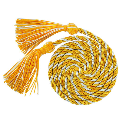 15 Two-Tone Honor Cords for Graduation Recognition