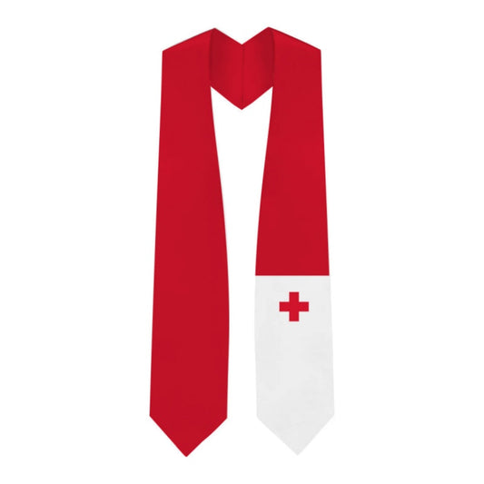 Tonga Graduation Stole - Tonga Flag Sash