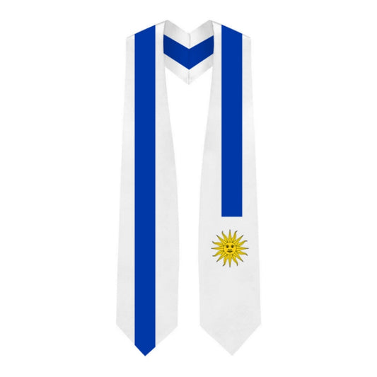 Uruguay Graduation Stole - Uruguayan Flag Sash