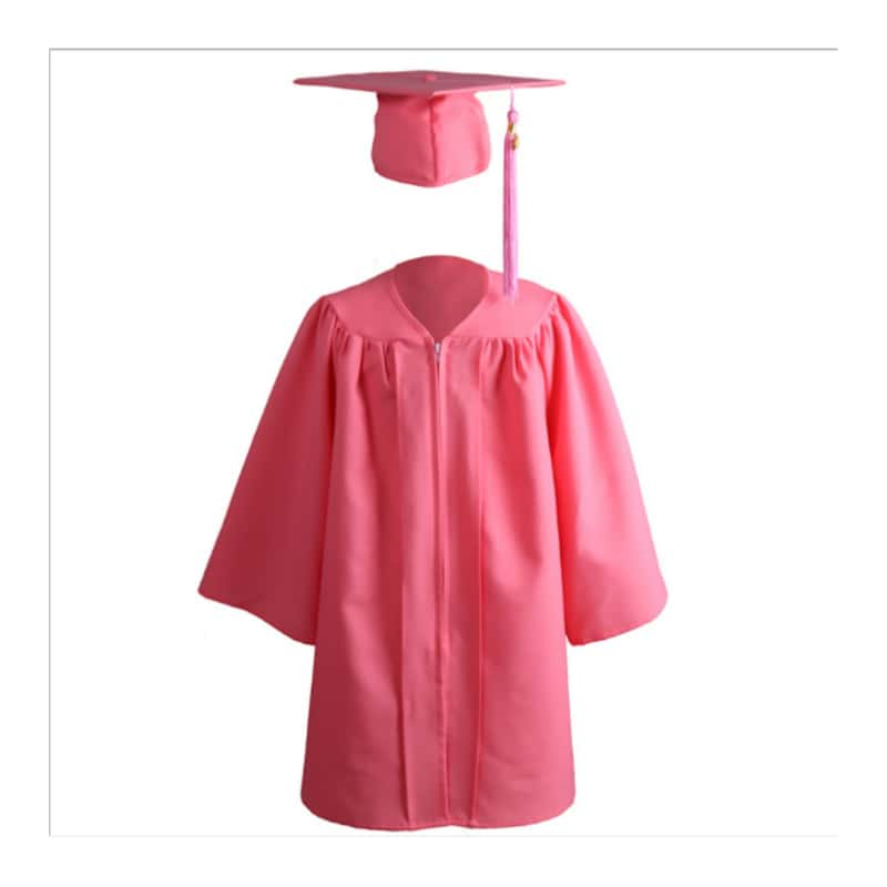 12 Matte Kindergarten/Preschool Cap & Gown