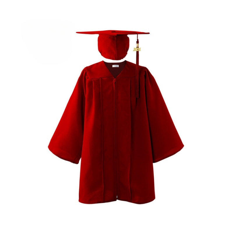 12 Matte Kindergarten/Preschool Cap & Gown