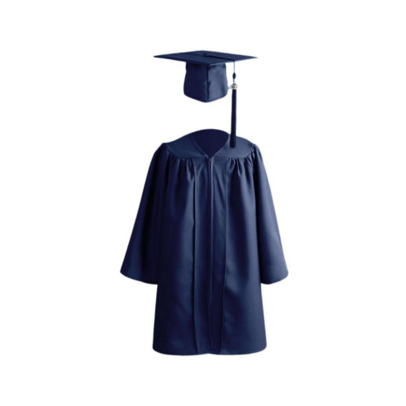 12 Matte Kindergarten/Preschool Cap & Gown