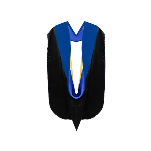 Phd Hood Royal Blue Velvet - Royal & Gold