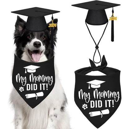 Graduation Dog Apparel – Adorable Cap Set for Your Pup’s Graduation Day