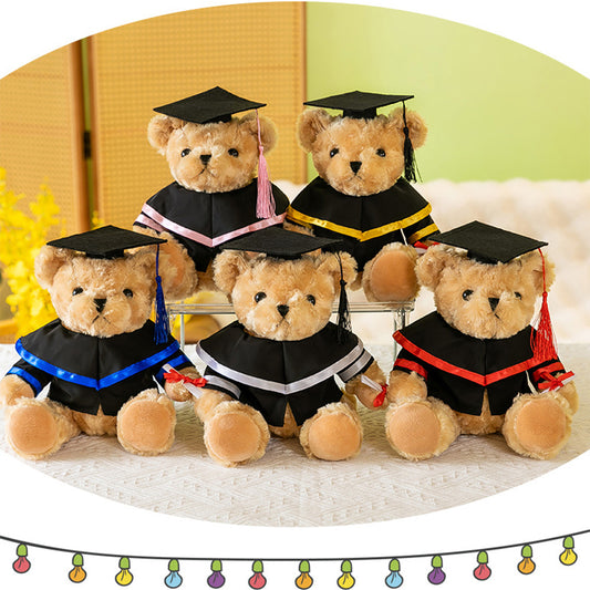 Graduation Bear - Plush bear with cap, tassel for your graduation celebration!