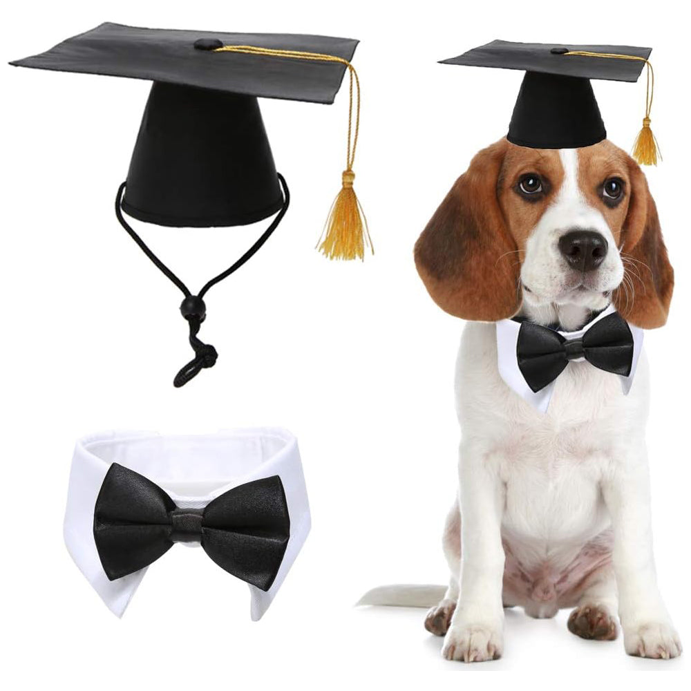 Graduation Dog Apparel – Adorable Cap Set for Your Pup’s Graduation Day