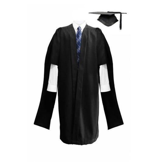 British Simple Bachelor's Graduation Dress – Classic & Elegant Design