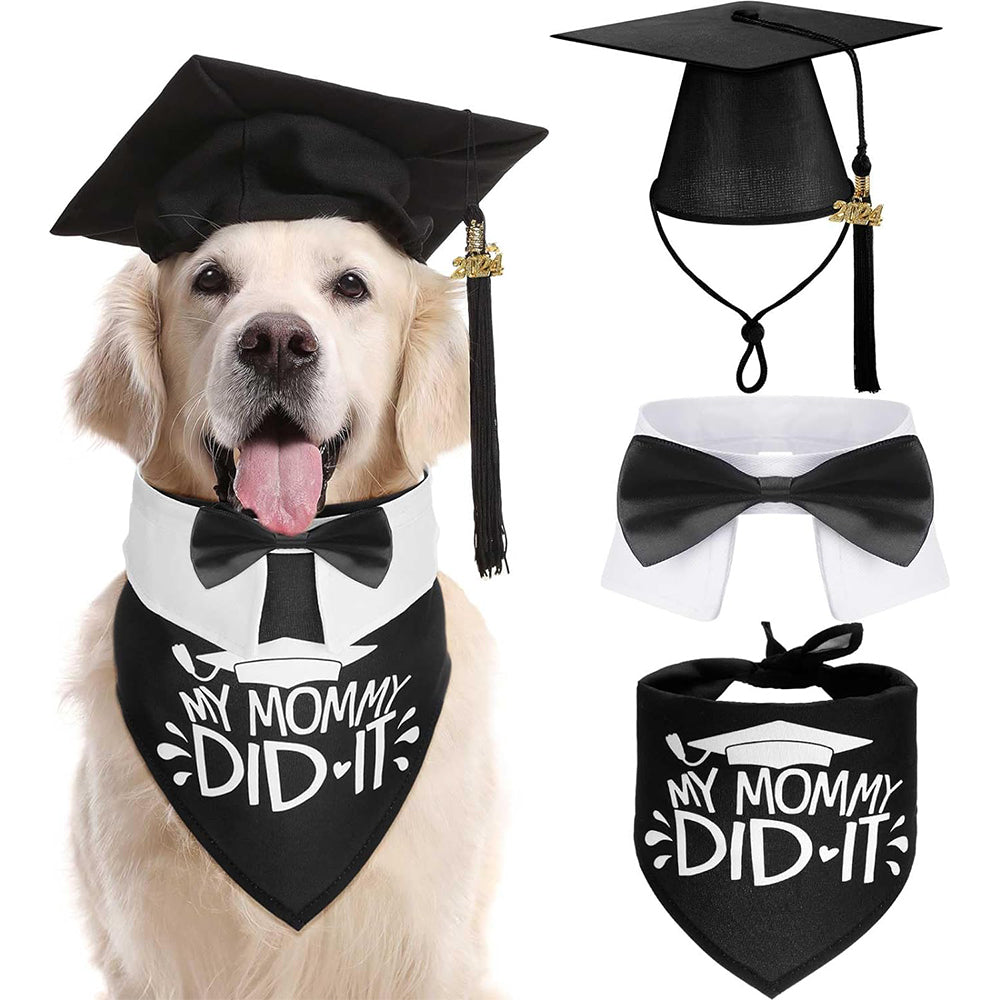 Graduation Dog Apparel – Adorable Cap Set for Your Pup’s Graduation Day