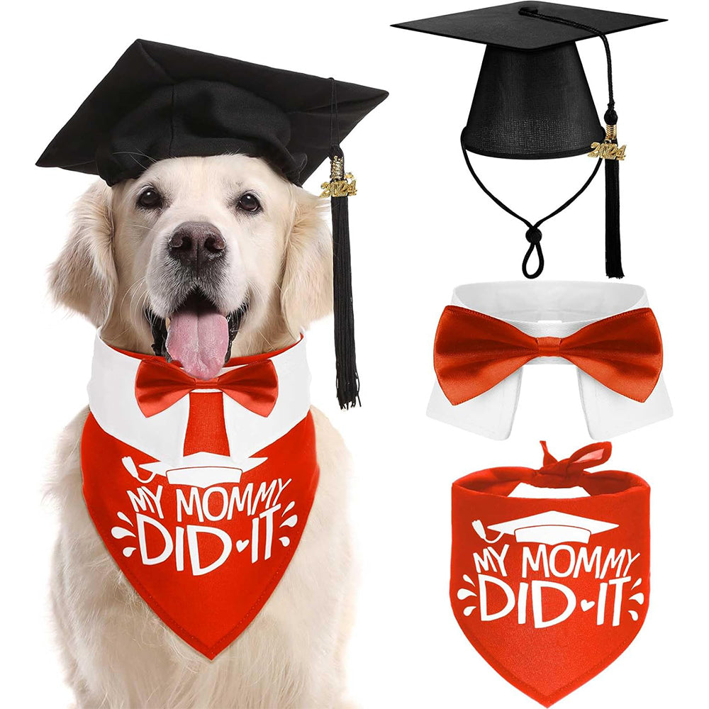 Graduation Dog Apparel – Adorable Cap Set for Your Pup’s Graduation Day