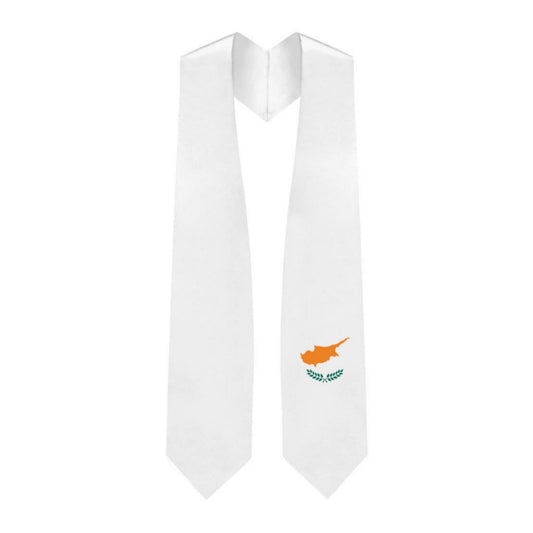 Cyprus Graduation Stole - Cyprus Flag Sash