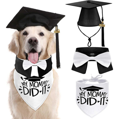 Graduation Dog Apparel – Adorable Cap Set for Your Pup’s Graduation Day