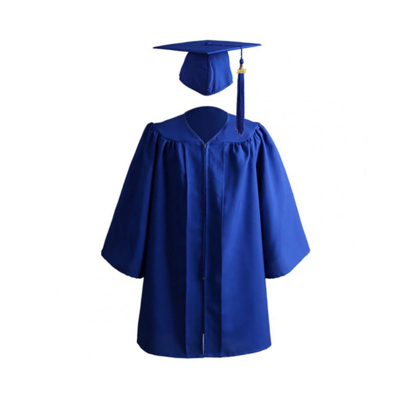 12 Matte Kindergarten/Preschool Cap & Gown