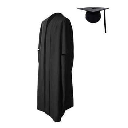 British Simple Bachelor's Graduation Dress – Classic & Elegant Design