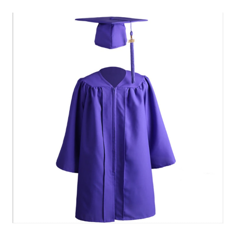 12 Matte Kindergarten/Preschool Cap & Gown