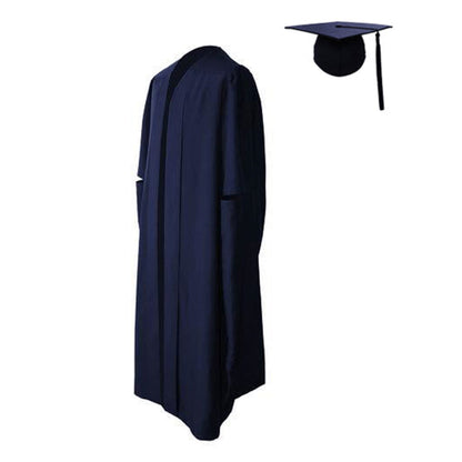 British Simple Bachelor's Graduation Dress – Classic & Elegant Design