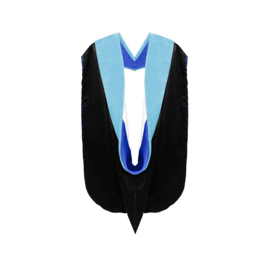 Doctor of Education Hood - Royal Blue & White