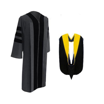 Classic Doctoral Gown & Hood Package