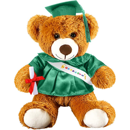 Graduation Bear - Plush bear with cap, tassel and shawl for your graduation celebration!