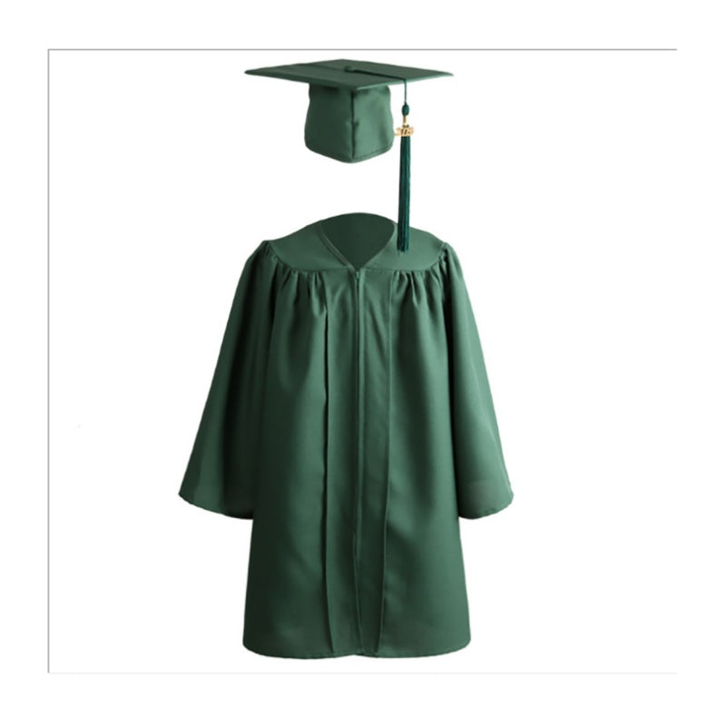 12 Matte Kindergarten/Preschool Cap & Gown