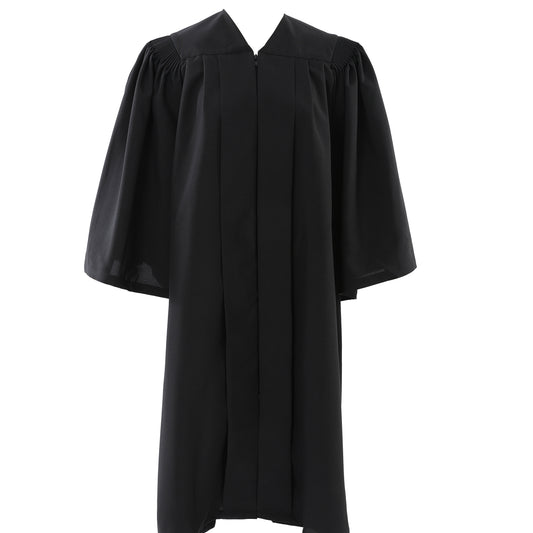 Deluxe Black Bachelors Gown