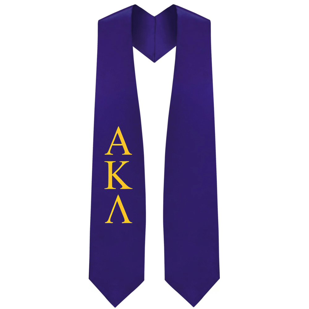 Alpha Kappa Lambda Greek Lettered Stole