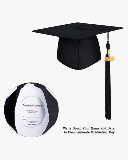 Deluxe Fluted Bachelor Graduation Gown Cap Tassel Package - Graduation Seller