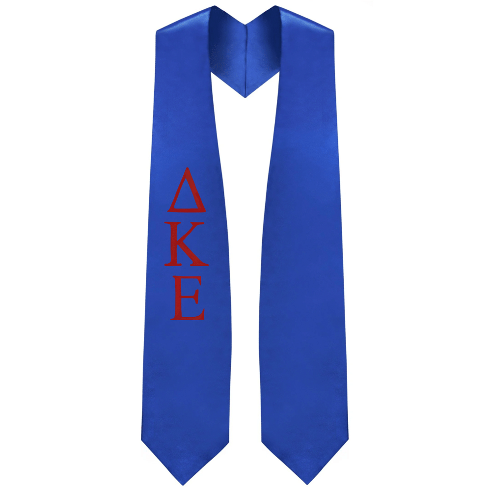 Delta Kappa Epsilon Greek Lettered Stole