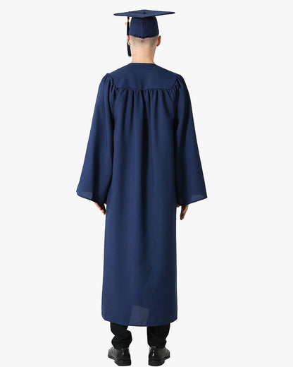 High School Premium Matte Graduation Cap, Gown & Tassel Package - 15 Colors Available - Graduation Seller