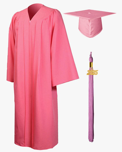 High School Premium Matte Graduation Cap, Gown & Tassel Package - 15 Colors Available - Graduation Seller