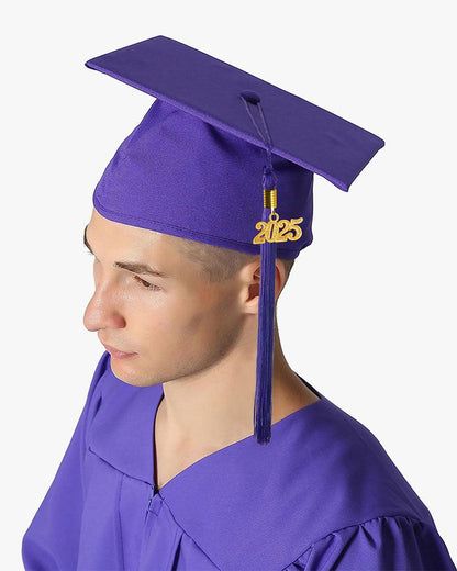 Premium Matte Graduation Cap, Gown & Tassel Package - 12 Colors Available - Graduation Seller