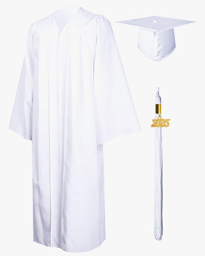 Premium Matte Graduation Cap, Gown & Tassel Package - 12 Colors Available - Graduation Seller