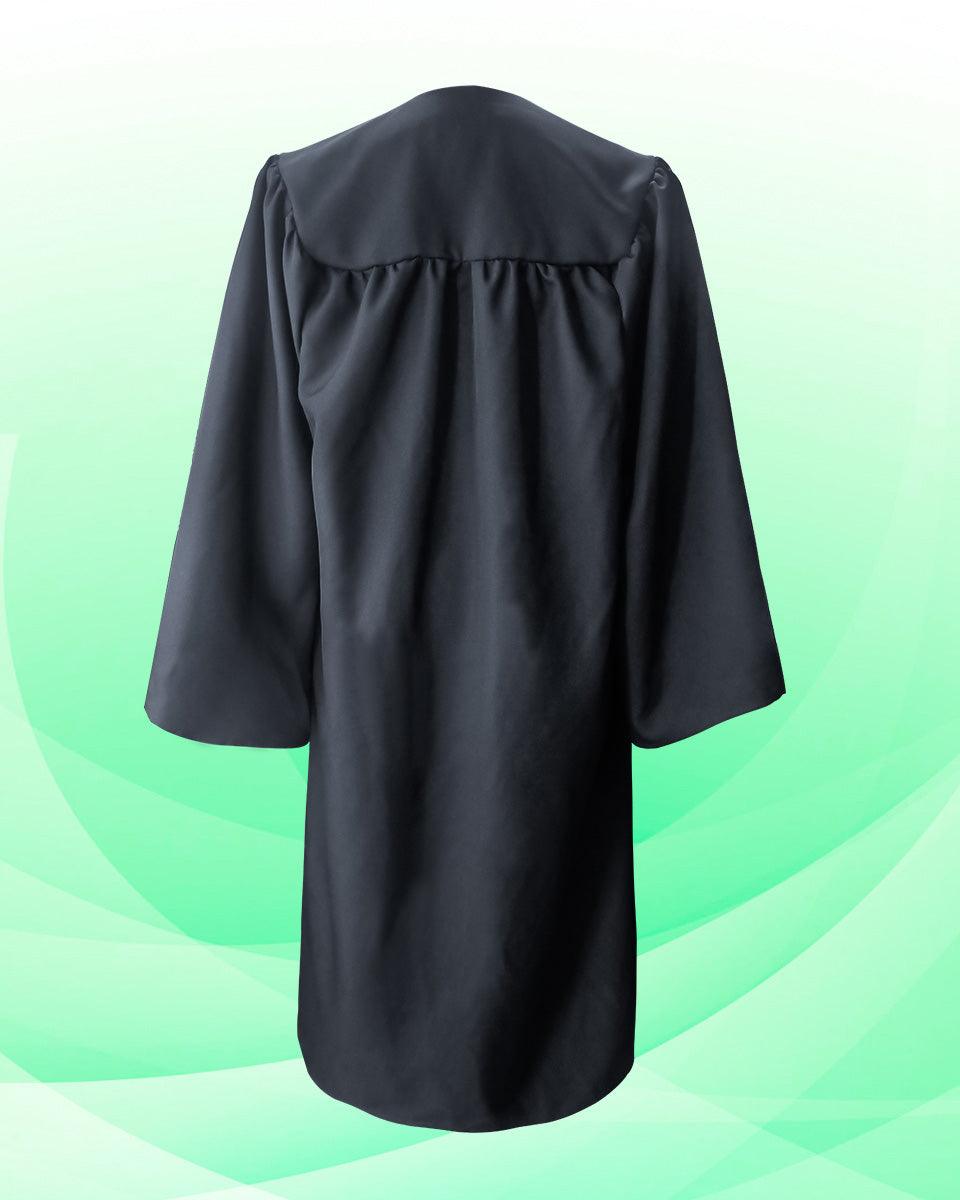 100% Recycled Material High School Graduation Cap and Gown with Pockets - 3 Colors Available - Graduation Seller