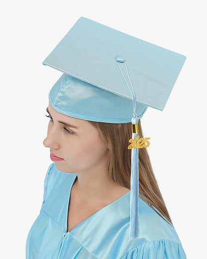 High School Economy Shiny Graduation Cap,Gown & Tassel Package - 13 Colors Available - Graduation Seller