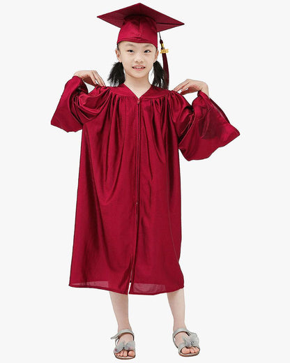 Shiny Kindergarten Graduation Cap, Gown, Stole & Diploma Package - Graduation Seller