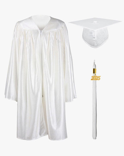 Shiny Kindergarten Graduation Cap, Gown, Stole, Diploma & Medal Package - Graduation Seller