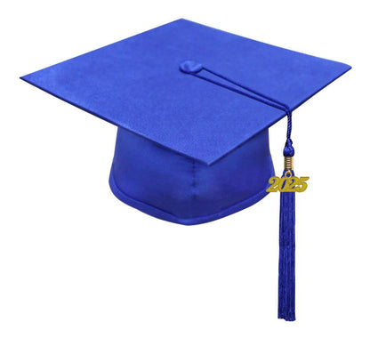 Matte Royal Blue Elementary Cap & Gown - Caldwood Elementary - Graduation Seller
