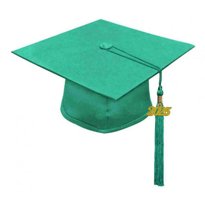 Matte Emerald Green Elementary Cap & Gown - Graduation Seller