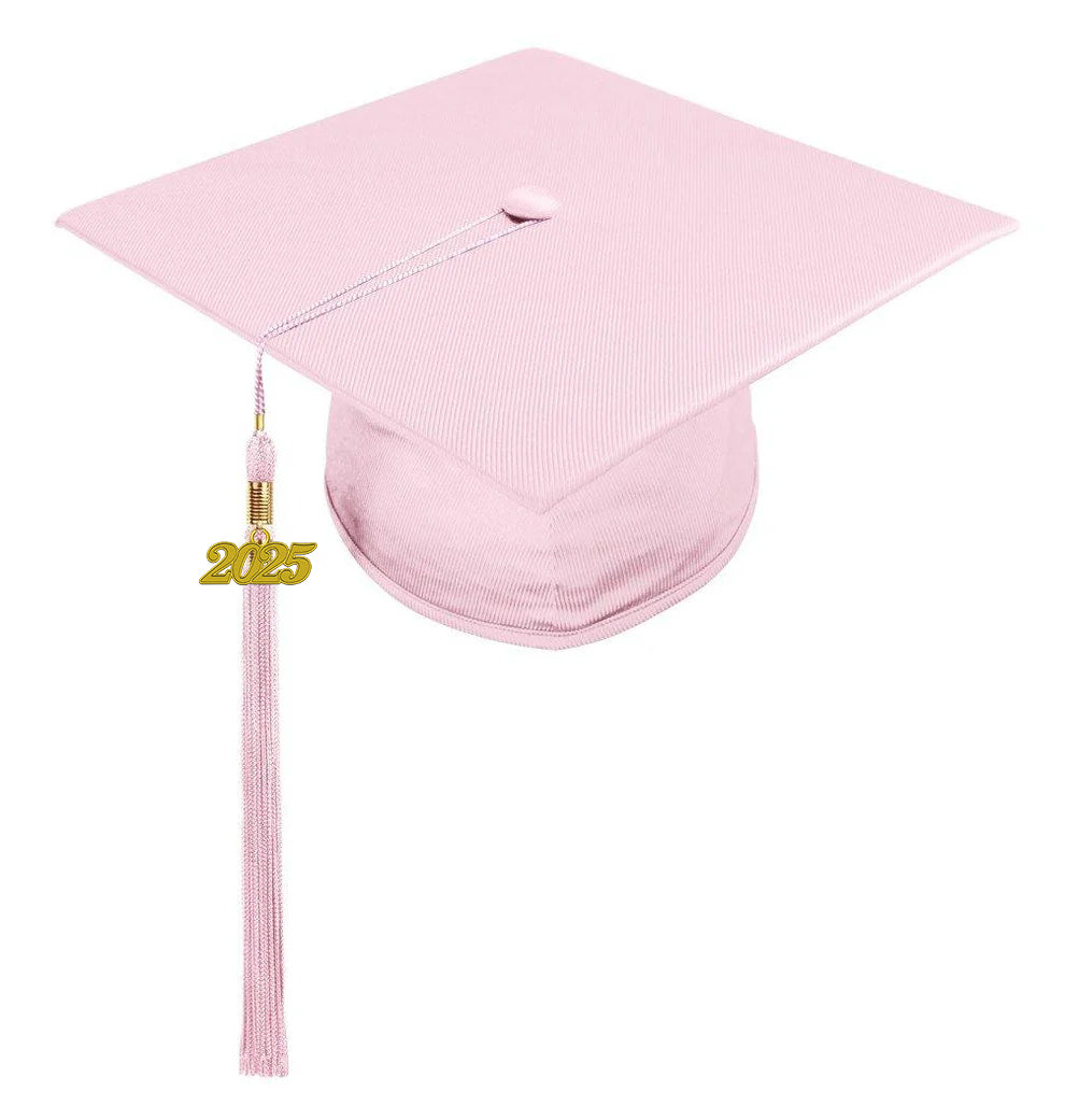 12 Shiny Junior High & Middle School Cap & Tassel